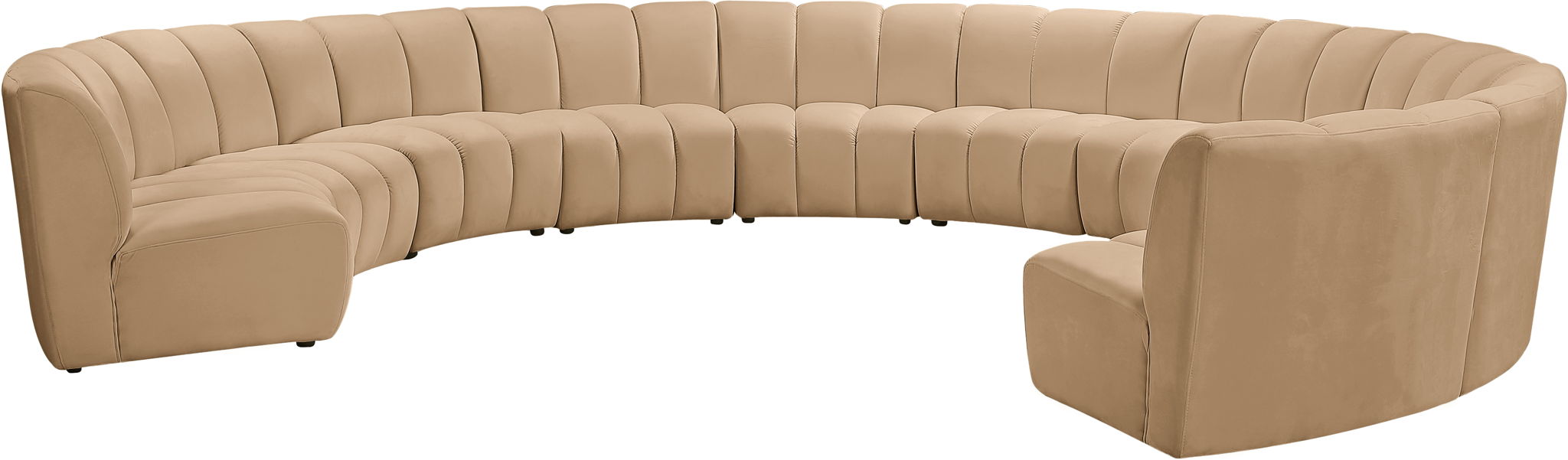 Infinity - 10 Piece Modular Sectional - Camel