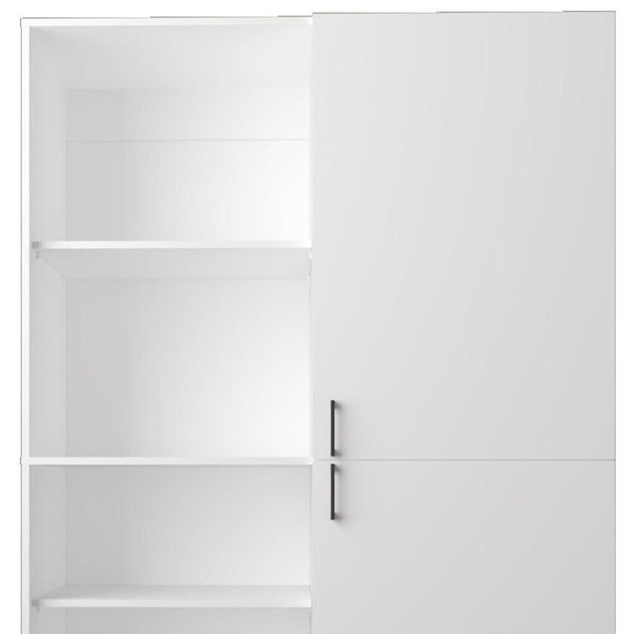 Wood Corner Accent Chest (732034) - White