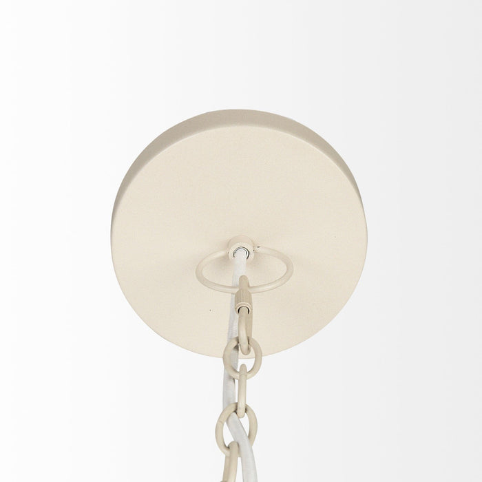 Six Tier Hanging Chandelier - Light Brown