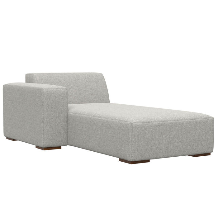 Arm Chair Fabric - Gray / Brown