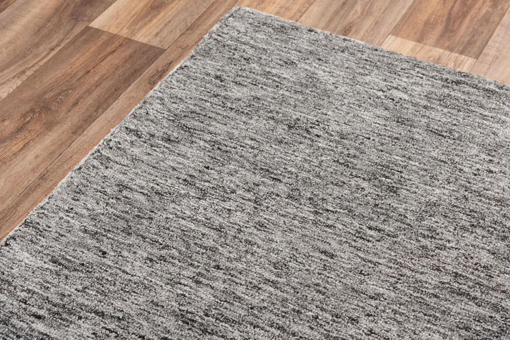 9' X 12' Wool Hand Tufted Area Rug (747079) - Gray / Charcoal / Black