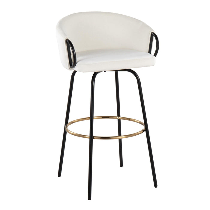 Claire - 30" Fixed-Height Barstool (Set of 2)