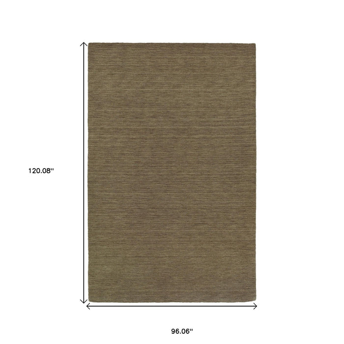 8' X 10' Modern Wool Hand Tufted Area Rug - Gray