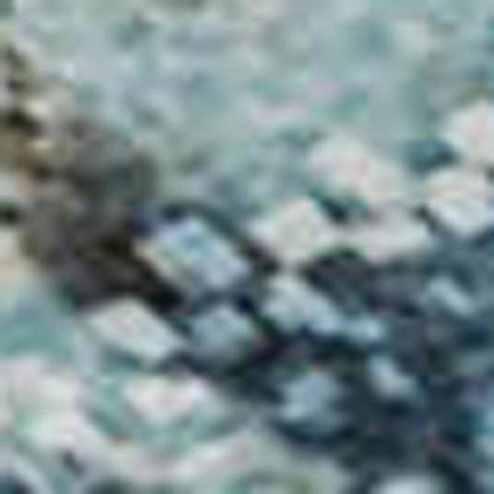 10' X 14' Abstract Washable Area Rug With UV Protection (701443) - Blue / Gold