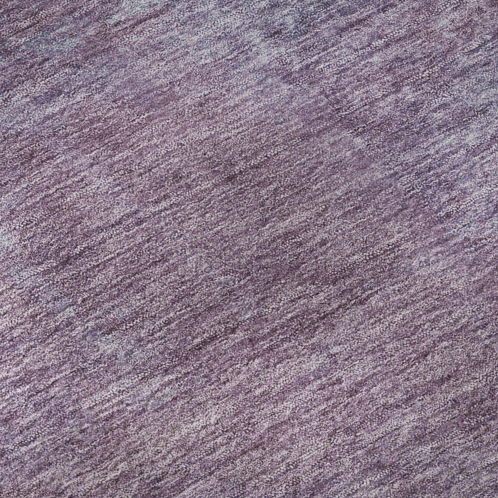 10' X 14' Abstract Washable Area Rug With UV Protection (697884) - Lavender / Teal