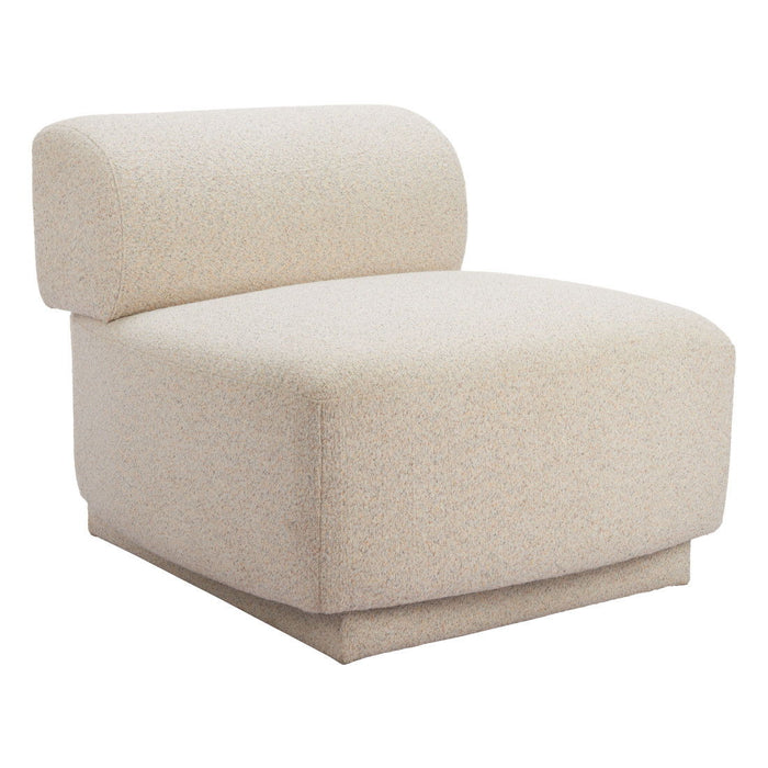 Upholstered Side Chair - Beige