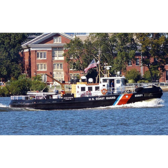 Hand Painted Model Boat (624413) - Black