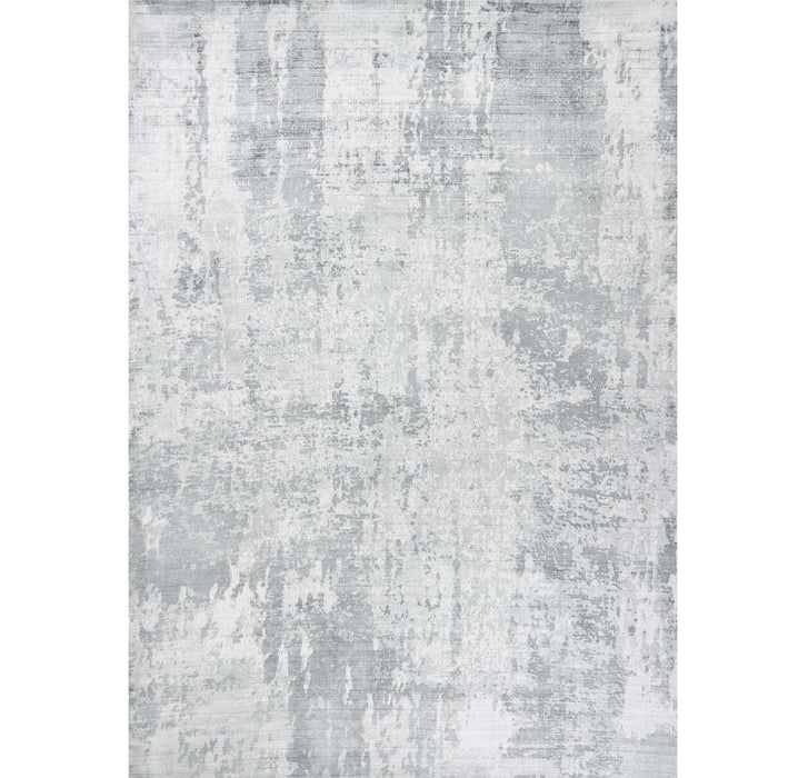 9' x 13' Abstract Hand Loomed Area Rug - Gray