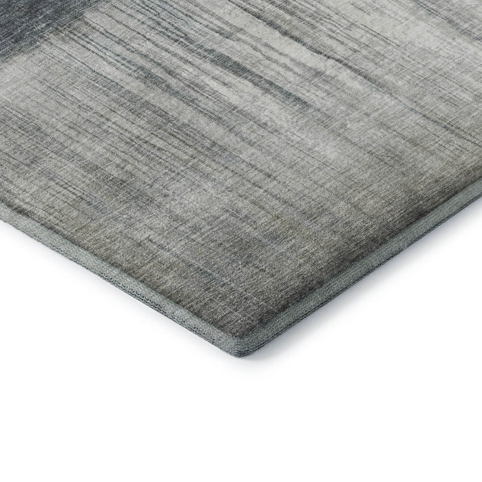 10' X 14' Abstract Washable Area Rug With UV Protection (718430) - Blue / Ivory