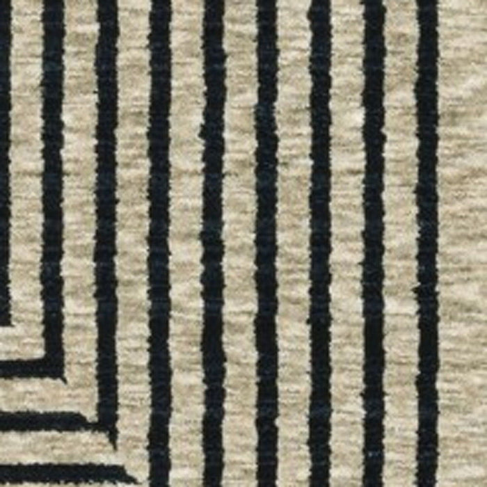 10' X 13' Geometric Area Rug With Fringe - Beige