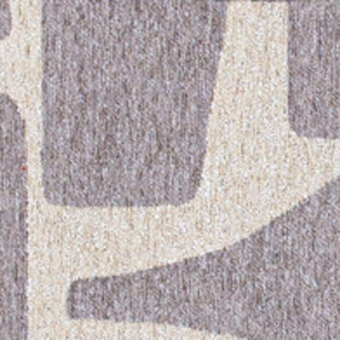 6' X 8' Geometric Washable Area Rug (551984) - Gray