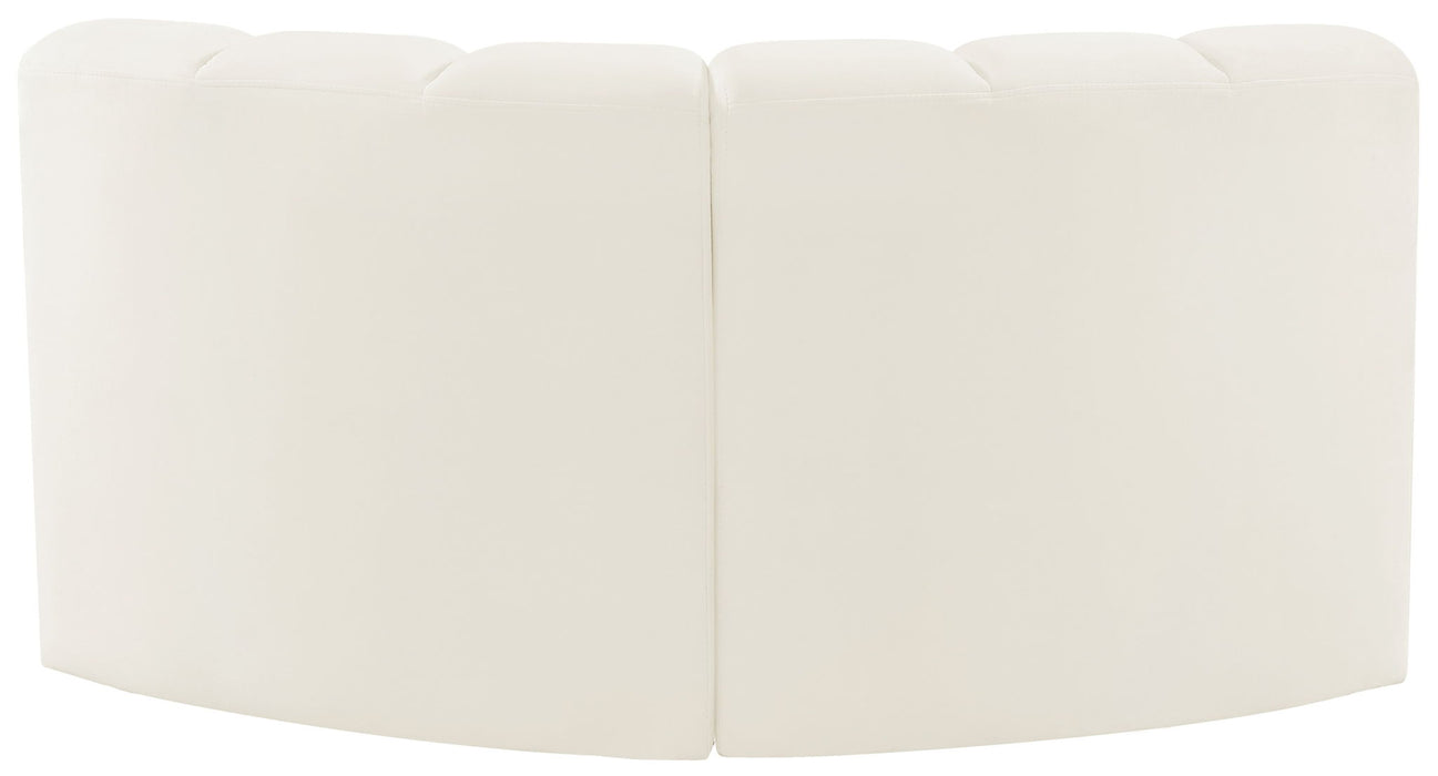 Arc - Velvet 2 Piece Modular Sofa