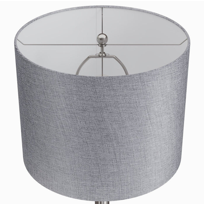 Lenuxe - 24" Metal Table Lamp (Set of 2) - Steel Base