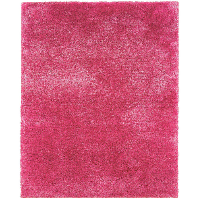 7' X 10' Shag Hand Tufted Area Rug (574439) - Pink