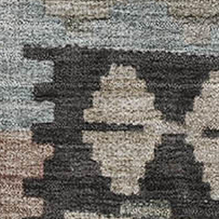 10' X 14' Tribal Washable Area Rug With UV Protection (707983) - Taupe / Charcoal