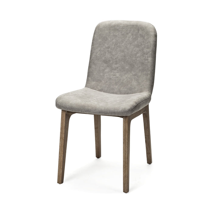 Upholstered Fabric Side Chairs (Set of 2) - Gray