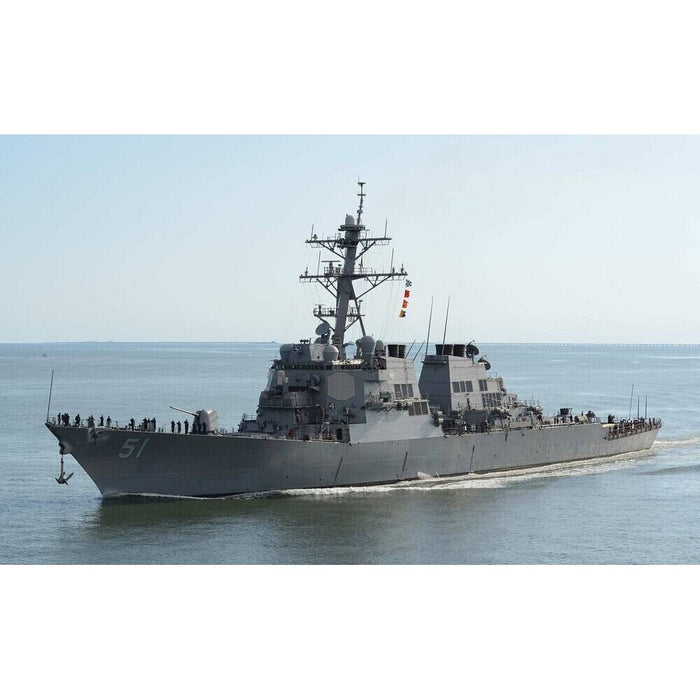 Hand Painted Model Boat (624314) - Gray