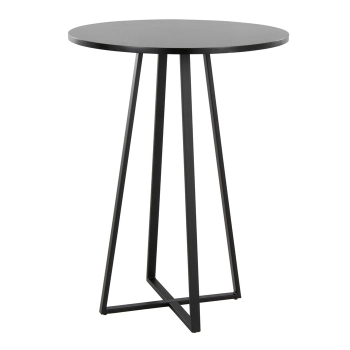Cosmo - Counter Table - Black Metal