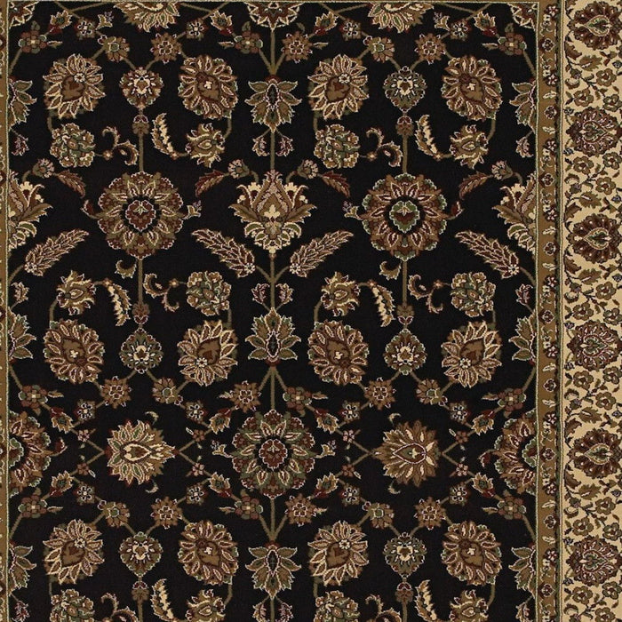 8' X 11' Oriental Area Rug (574373) - Brown / Ivory