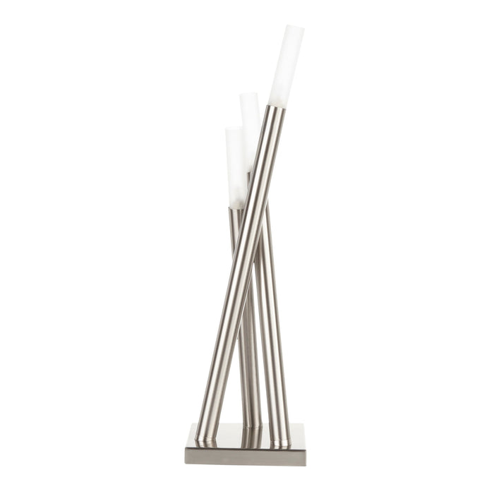 Icicle - Table Lamp - Brushed Nickel - 25.5"