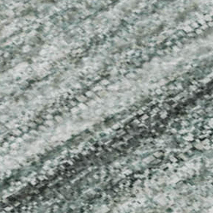 10' X 14' Striped Washable Area Rug With UV Protection (717266) - Teal / Ivory