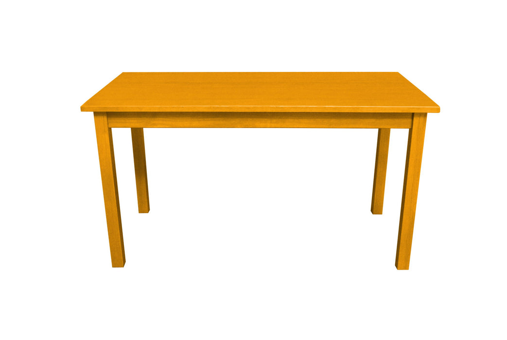 60" Solid Wood Dining Table - Goldenrod
