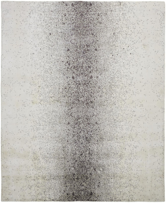 8' X 10' Ombre Hand Woven Area Rug (744308) - Gray / Ivory / Taupe
