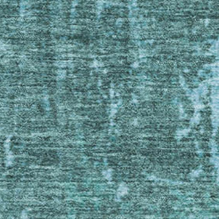 10' X 14' Abstract Washable Area Rug With UV Protection (707647) - Teal / Gray