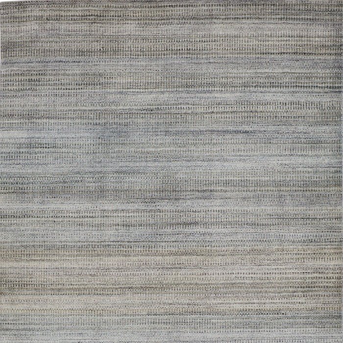 5' x 8' Ombre Hand Woven Area Rug - Blue Gray And Purple