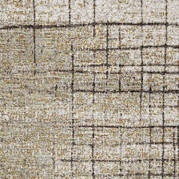 10' X 14' Geometric Washable Area Rug With UV Protection (718316) - Brown / Taupe