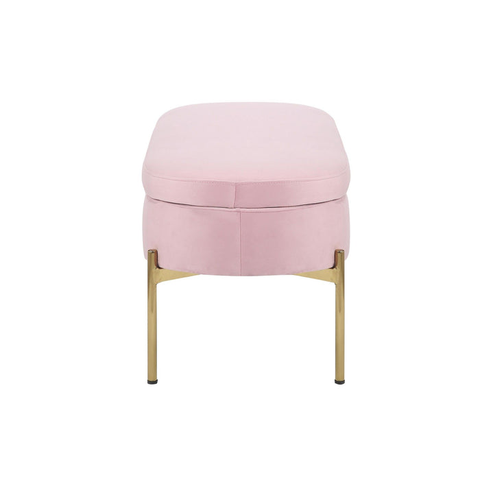 Chloe - Contemporary/Glam Storage Bench