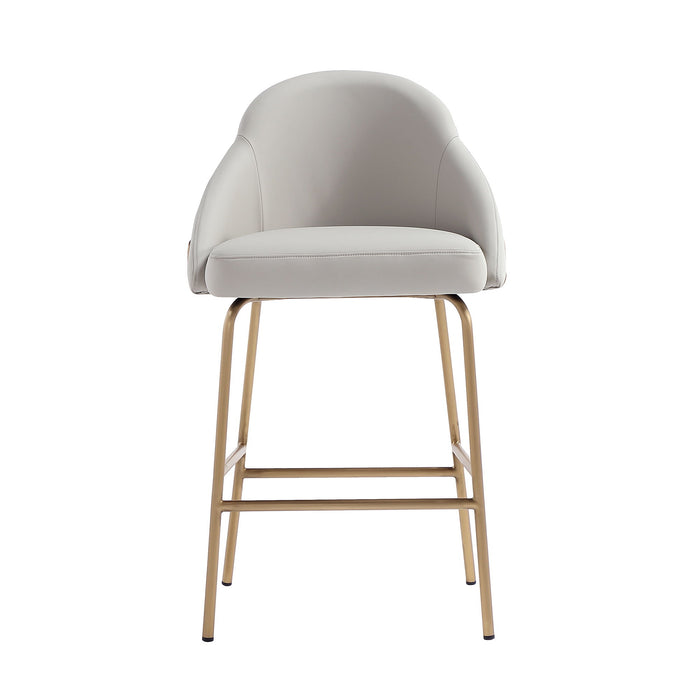 Manhattan Gracie - Counter Stool With Gold Base