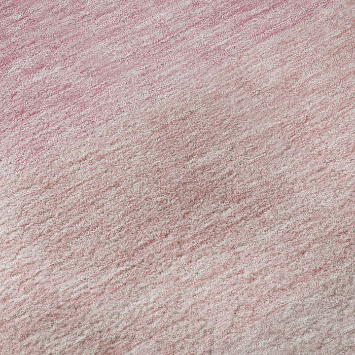 10' X 14' Ombre Washable Area Rug With UV Protection (673807) - Pink / Ivory