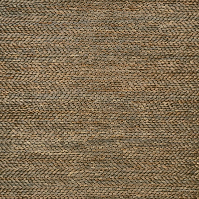 8' x 11' Hand Woven Area Rug - Brown And Gray