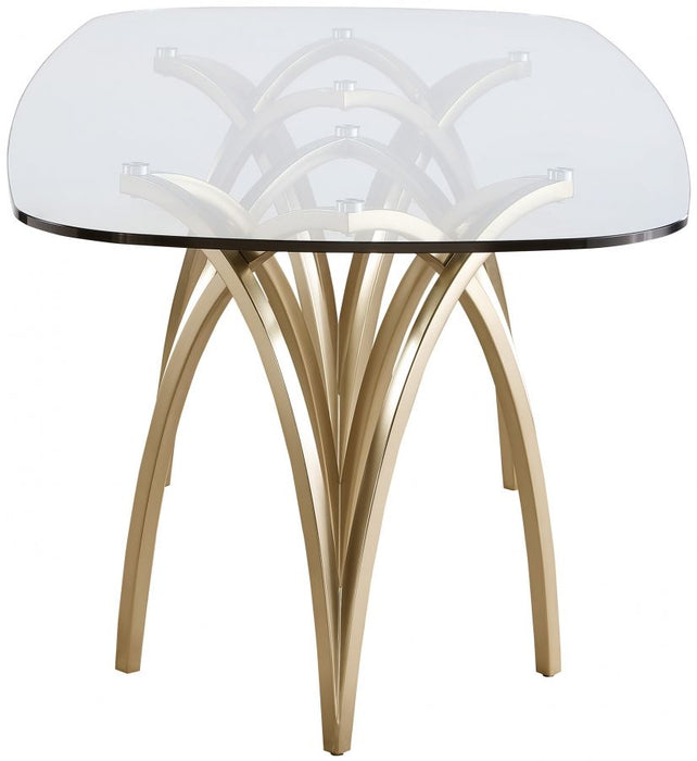 Madelyn - Dining Table - Gold