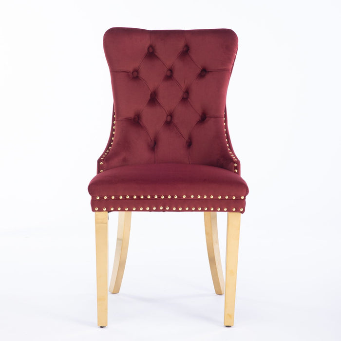 Nikki - Modern, High-End Tufted Dining Chair (Set of 2)
