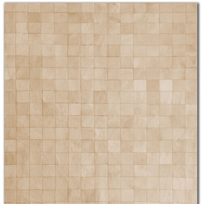 8' X 10' Cowhide Patchwork Area Rug (544479) - Natural