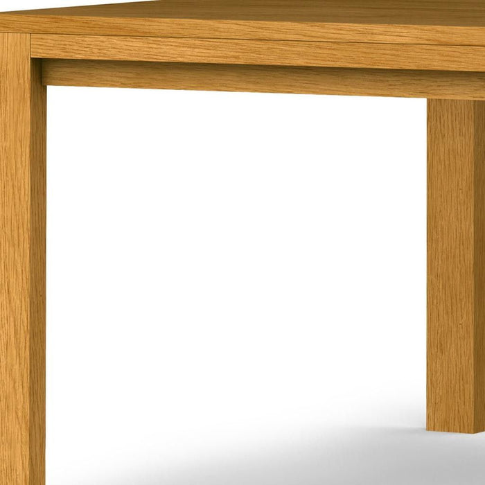 Wood Frame Base Square Dining Table - Oak