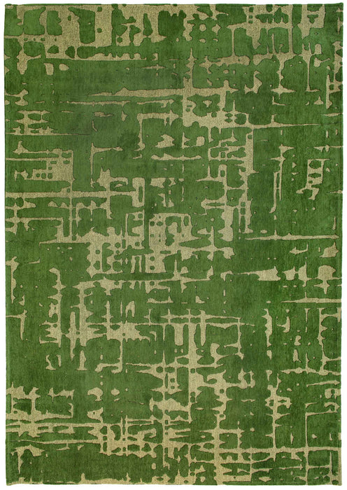 9' x 13' Abstract Non Skid Area Rug - Green