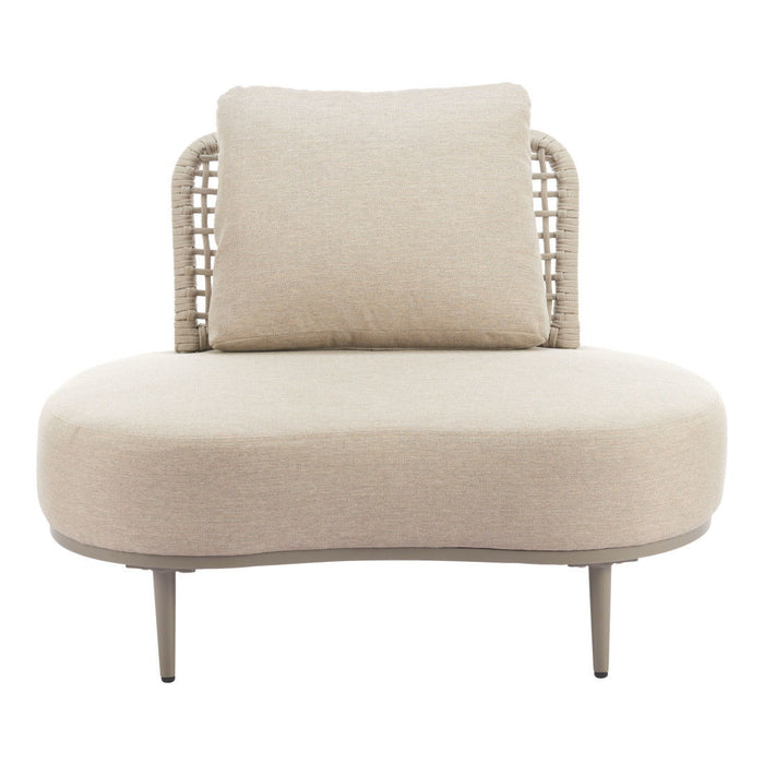 Fabric Side Chair - Beige