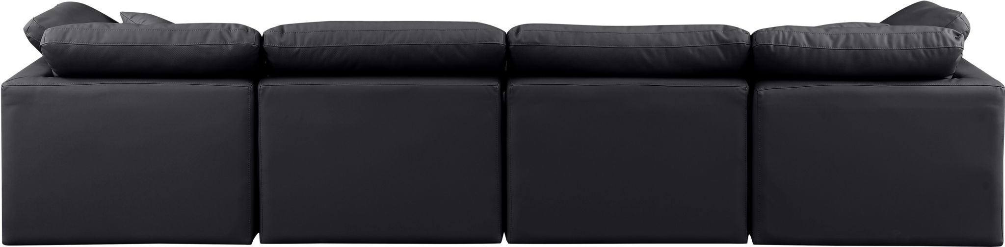 Indulge - Faux Leather 4 Seat Modular Sofa