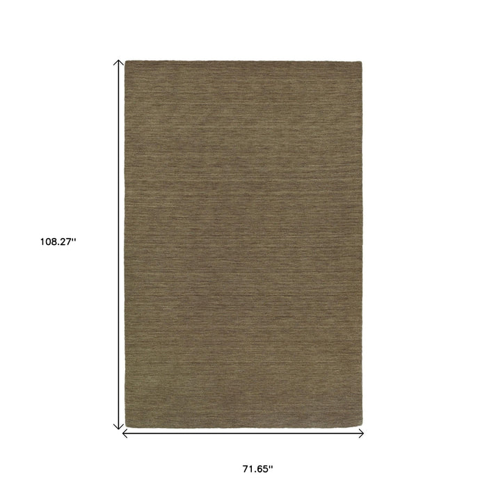 6' X 9' Modern Wool Hand Tufted Area Rug - Gray