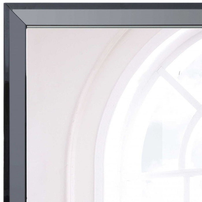 51" Framed Accent Mirror - Black