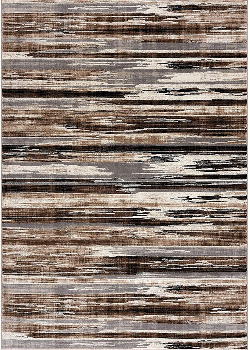 20' x 2.3' Striped Dhurrie Runner Rug - Beige