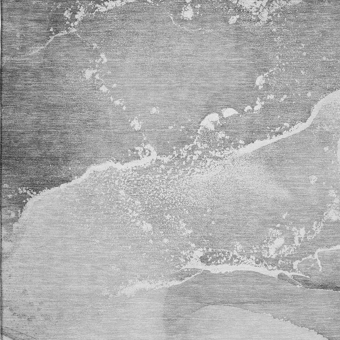 10' X 14' Abstract Washable Area Rug With UV Protection (647206) - Gray / Ivory