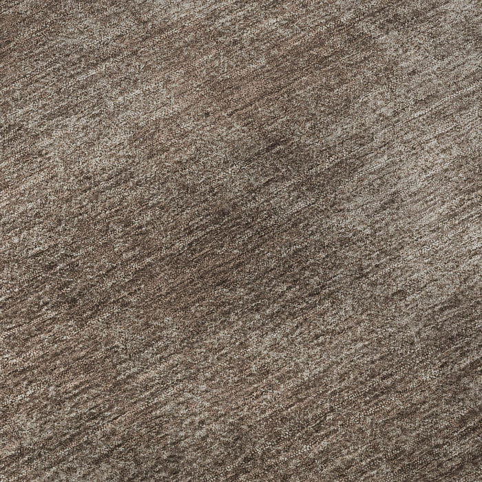 10' X 14' Abstract Washable Area Rug With UV Protection (679923) - Brown / Taupe