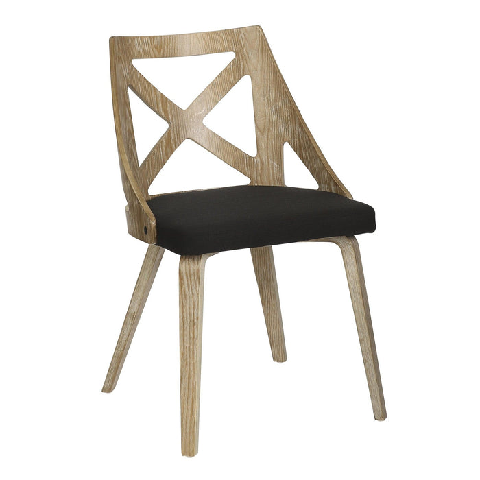 Dakota - Charlotte 5 Piece Dining Set - Antique Metal, Espresso Bamboo