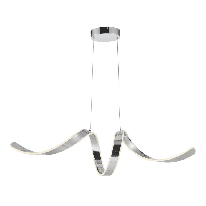 LED Dimmable Chandelier - Silver