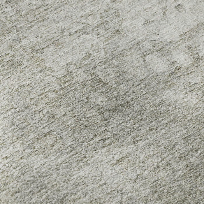 10' X 14' Abstract Washable Area Rug With UV Protection (649528) - Beige / Ivory