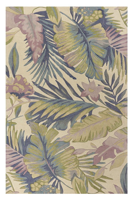 93" x 114" Wool Rug - Pastel